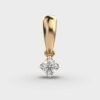Haloheart Core Diamond Pendant