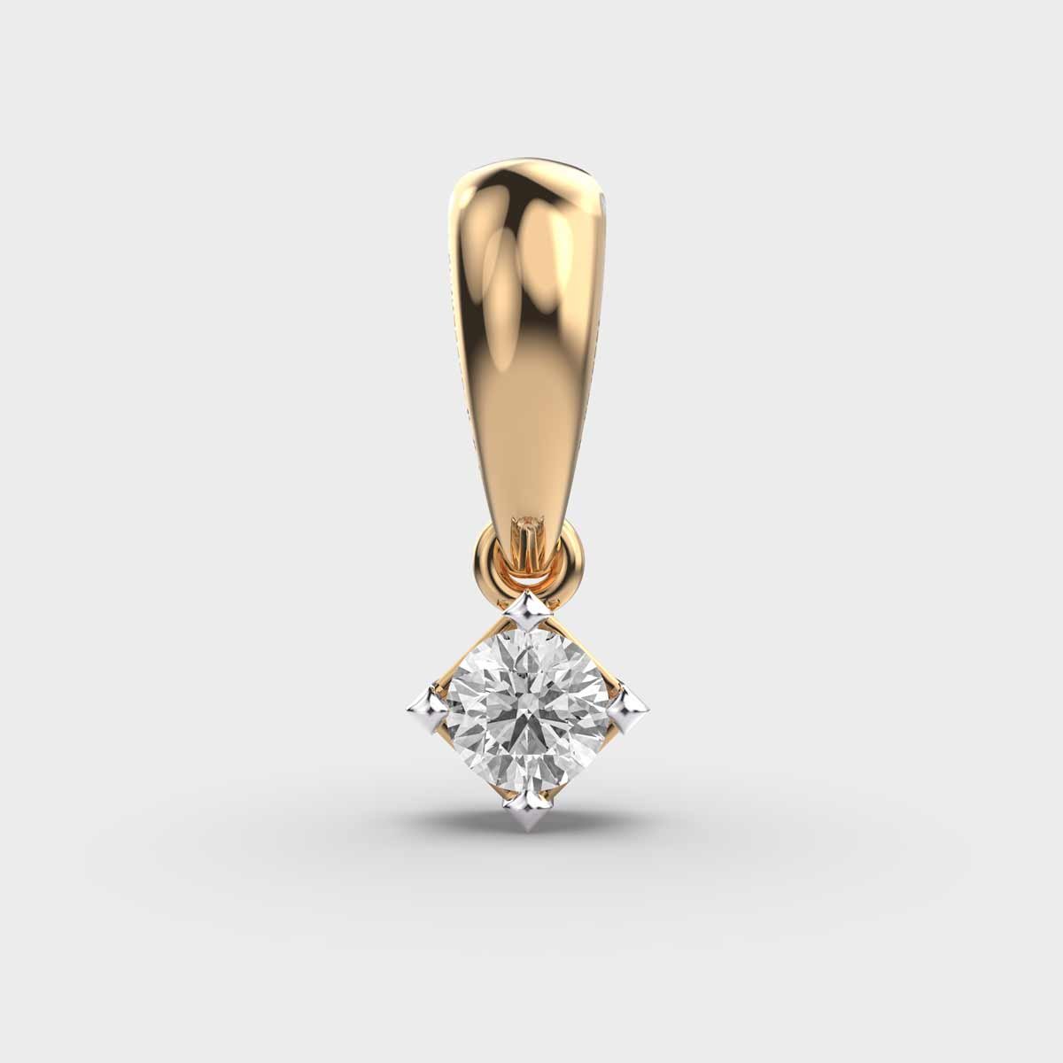 Haloheart Core Diamond Pendant