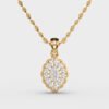 Solarique Elegance Diamond Pendant