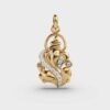 Ganesha Aurumglow Diamond Pendant
